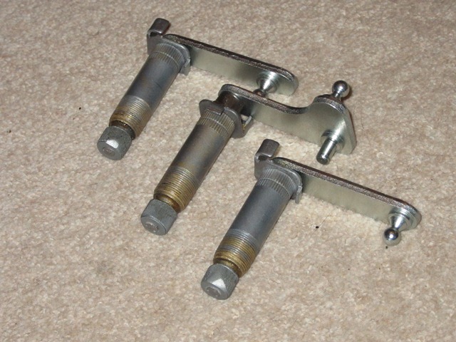 Rear brackets reassembled onto splined drives